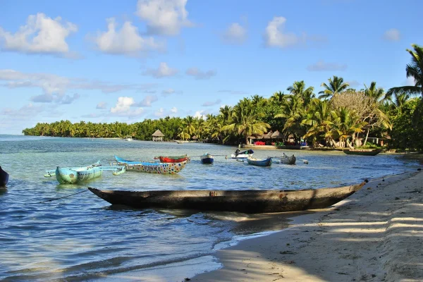 Pirogues de l'île aux Nattes, Sainte-Marie, Madagascar