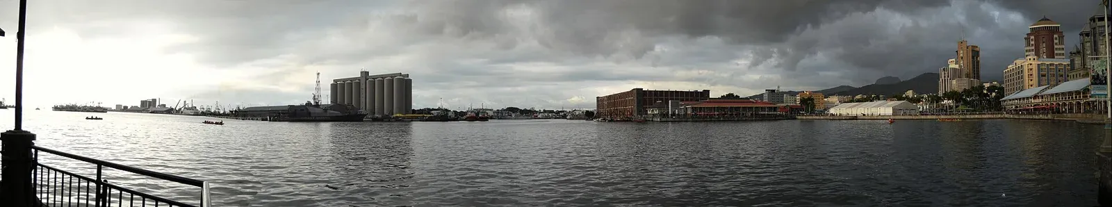 Port Louis Harbour Panorama (4721271605)